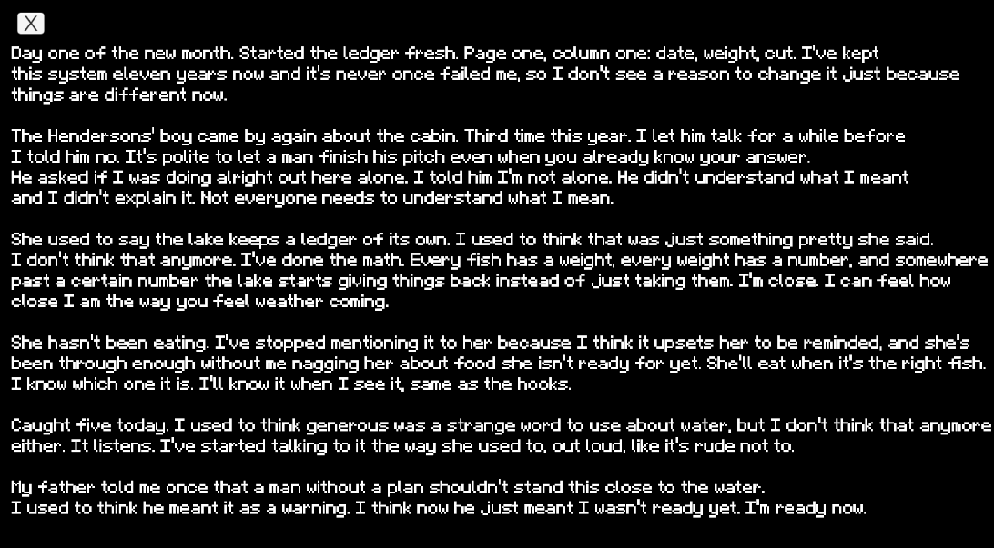 One of the journal entry